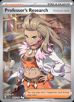 Professor's Research 240/198 Ultra Rare – Scarlet & Violet Base Set Pokémon card