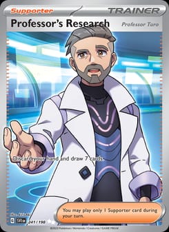 Professor's Research 241/198 Ultra Rare – Scarlet & Violet Base Set Pokémon card