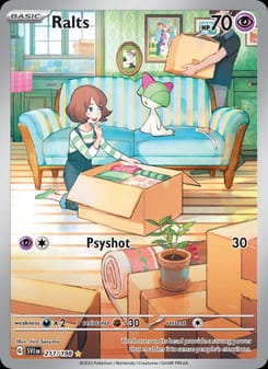 Ralts 211/198 Illustration Rare – Scarlet & Violet Base Set Pokémon card
