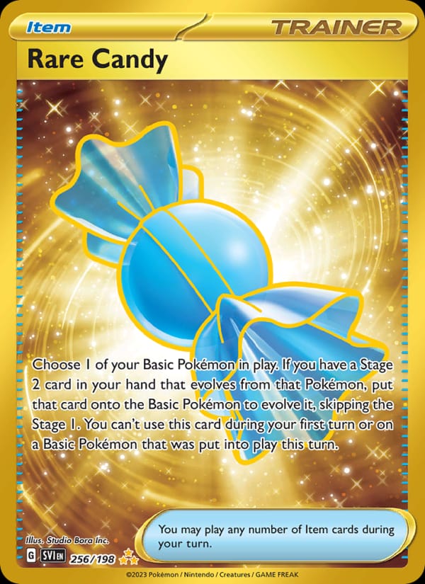 Rare Candy 256/198 Scarlet & Violet Base Set Pokémon card