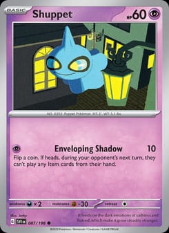 Shuppet 087/198 Common – Scarlet & Violet Base Set Pokémon card