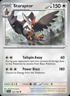 Staraptor 150/198 Uncommon – Scarlet & Violet Base Set Pokémon card