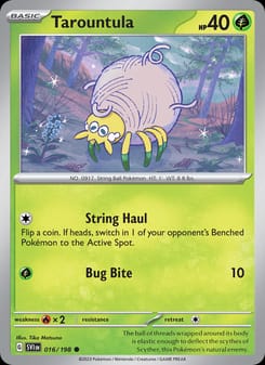 Tarountula 016/198 Common – Scarlet & Violet Base Set Pokémon card