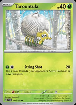 Tarountula 017/198 Common – Scarlet & Violet Base Set Pokémon card