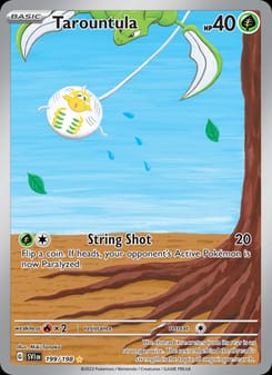 Tarountula 199/198 Illustration Rare – Scarlet & Violet Base Set Pokémon card