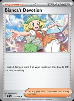 Bianca's Devotion 142/162 Uncommon – Temporal Forces Pokémon card
