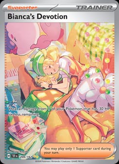 Bianca's Devotion 209/162 Special Illustration Rare – Temporal Forces Pokémon card