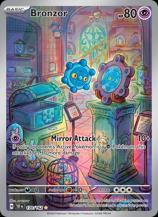 Bronzor 170/162 Temporal Forces Pokémon card