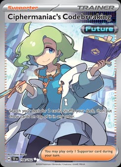 Ciphermaniac's Codebreaking 198/162 Ultra Rare – Temporal Forces Pokémon card