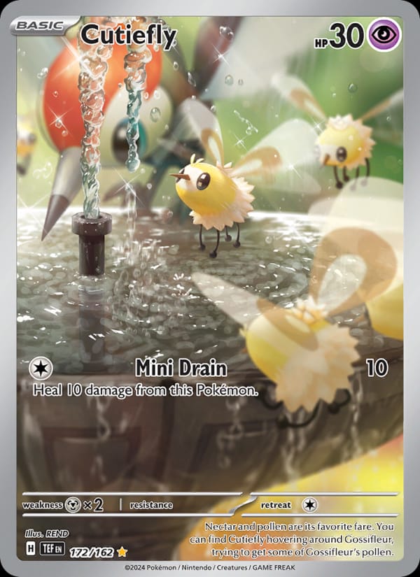 Cutiefly 172/162 Temporal Forces Pokémon card