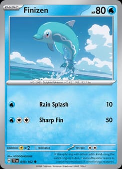 Finizen 048/162 Common – Temporal Forces Pokémon card