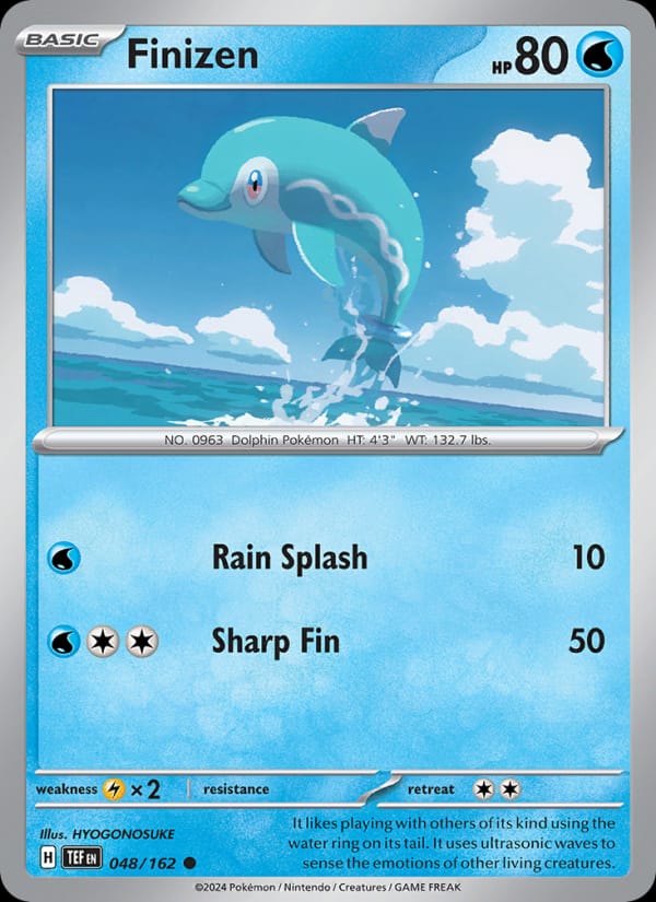 Finizen 048/162 Temporal Forces Pokémon card