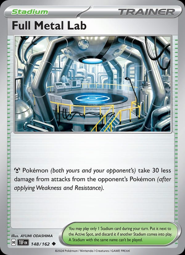 Full Metal Lab 148/162 Temporal Forces Pokémon card