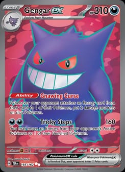 Gengar ex 193/162 Ultra Rare – Temporal Forces Pokémon card