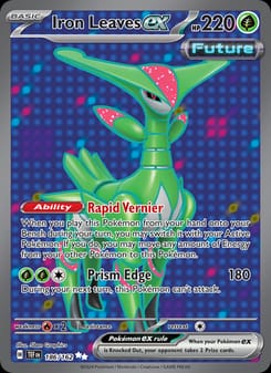 Iron Leaves ex 186/162 Ultra Rare – Temporal Forces Pokémon card
