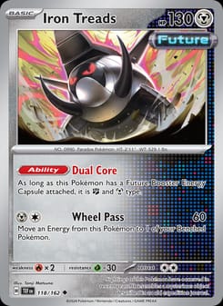 Iron Treads 118/162 Uncommon – Temporal Forces Pokémon card