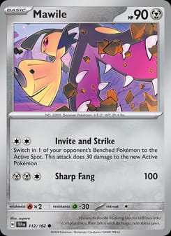 Mawile 112/162 Common – Temporal Forces Pokémon card