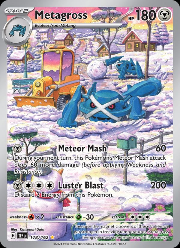 Metagross 178/162 Temporal Forces Pokémon card
