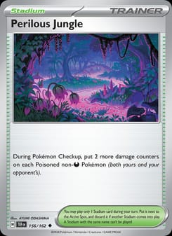 Perilous Jungle 156/162 Uncommon – Temporal Forces Pokémon card