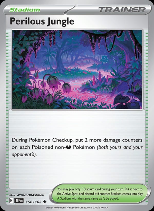 Perilous Jungle 156/162 Temporal Forces Pokémon card