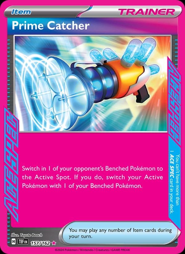 Prime Catcher 157/162 Temporal Forces Pokémon card