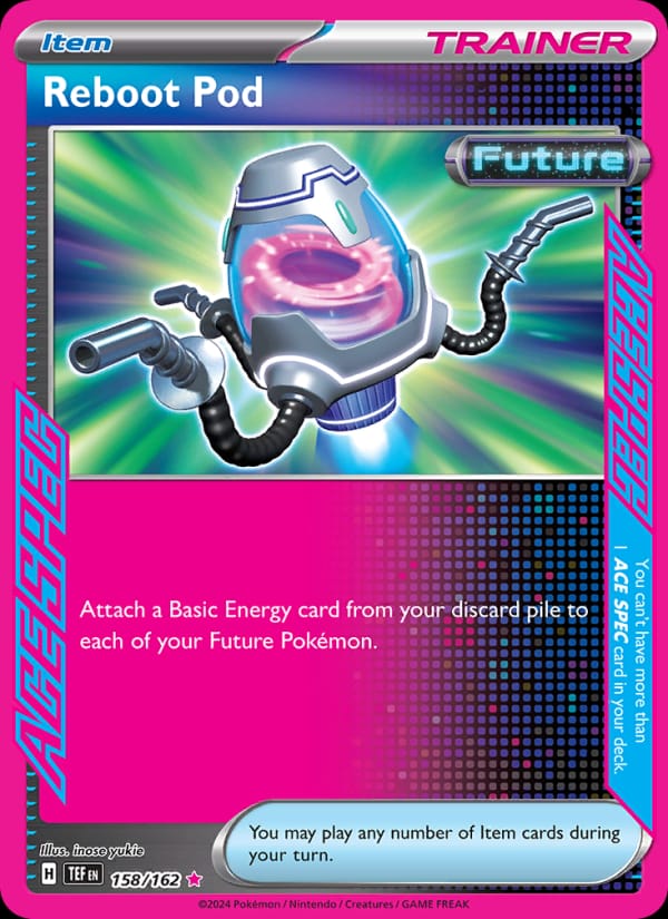 Reboot Pod 158/162 Temporal Forces Pokémon card