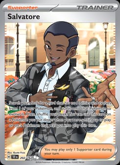 Salvatore 202/162 Ultra Rare – Temporal Forces Pokémon card
