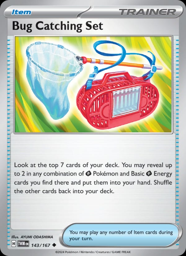 Bug Catching Set 143/167 Twilight Masquerade Pokémon card