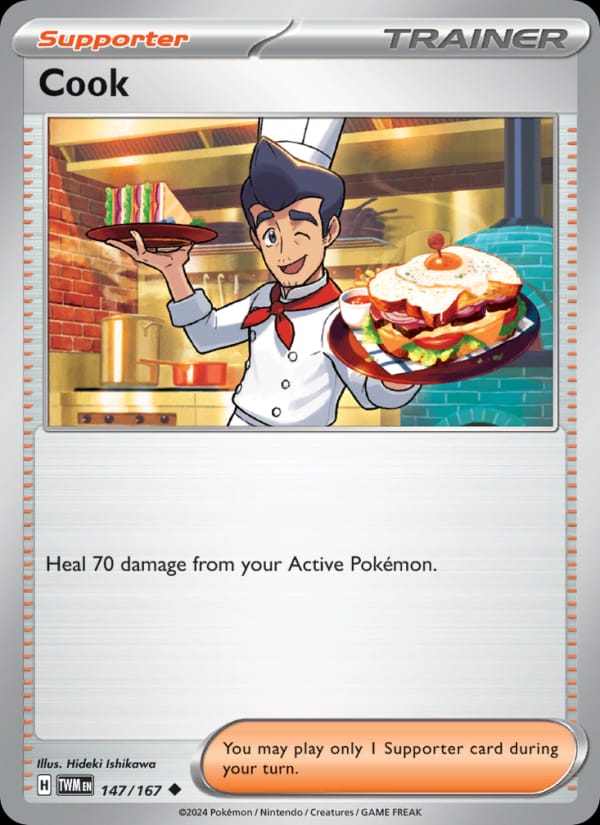 Cook 147/167 Twilight Masquerade Pokémon card