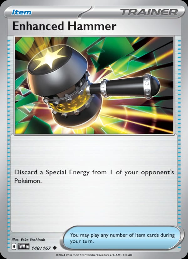 Enhanced Hammer 148/167 Twilight Masquerade Pokémon card