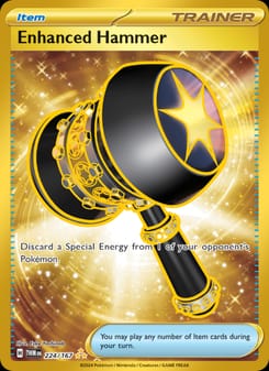 Enhanced Hammer 224/167 Hyper Rare – Twilight Masquerade Pokémon card