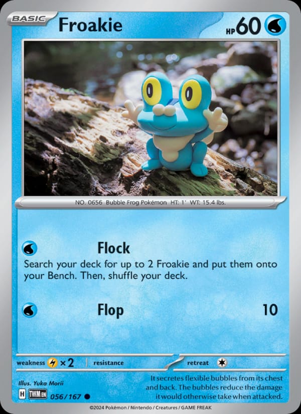 Froakie 056/167 Twilight Masquerade Pokémon card