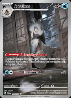Froslass 174/167 Illustration Rare – Twilight Masquerade Pokémon card