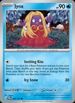 Jynx 046/167 Common – Twilight Masquerade Pokémon card