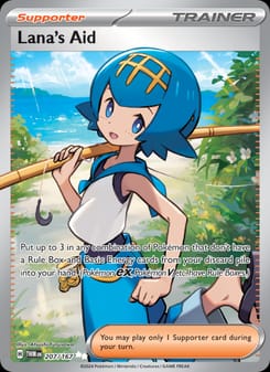 Lana's Aid 207/167 Ultra Rare – Twilight Masquerade Pokémon card