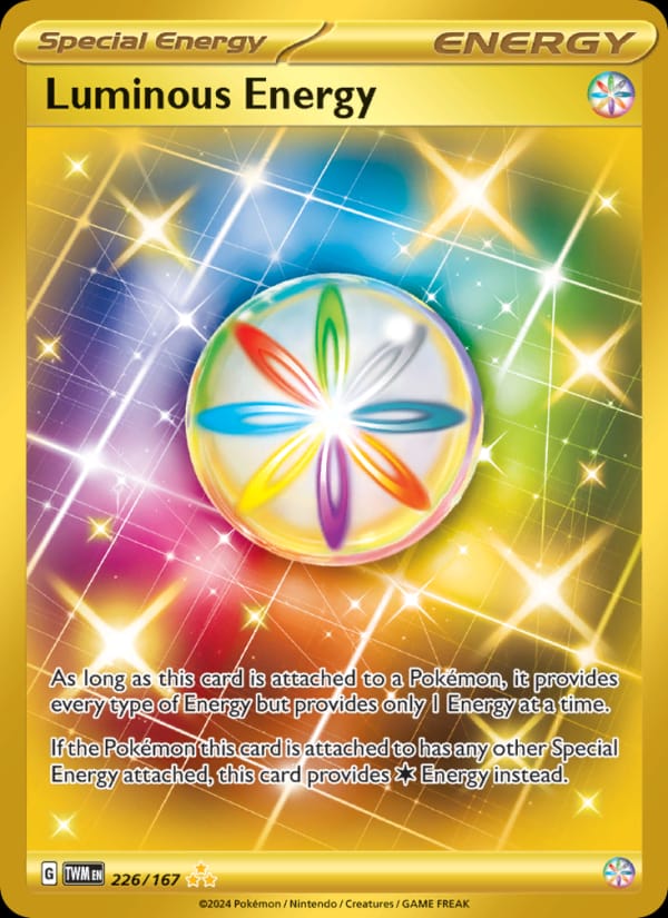 Luminous Energy 226/167 Twilight Masquerade Pokémon card