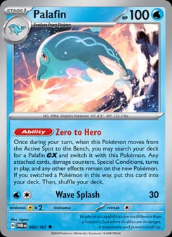 Palafin 060/167 Uncommon – Twilight Masquerade Pokémon card