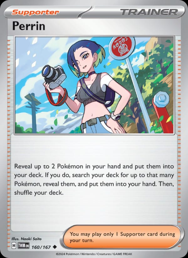 Perrin 160/167 Twilight Masquerade Pokémon card