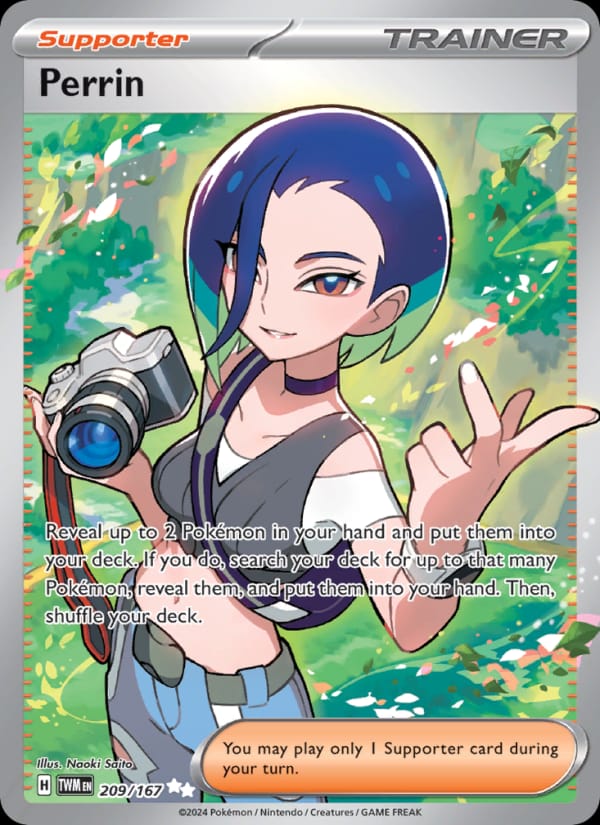 Perrin 209/167 Twilight Masquerade Pokémon card