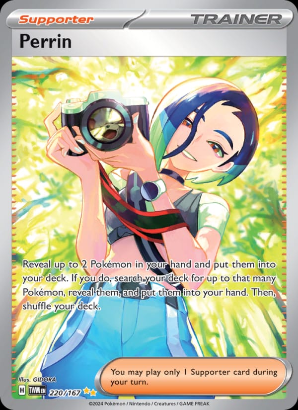 Perrin 220/167 Twilight Masquerade Pokémon card