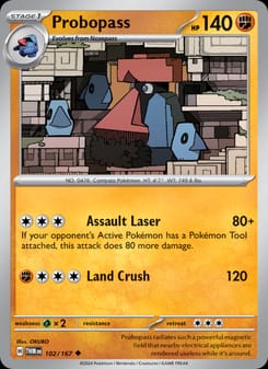 Probopass 102/167 Uncommon – Twilight Masquerade Pokémon card