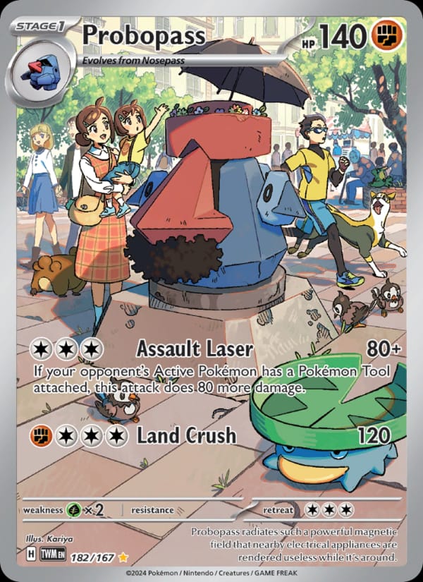 Probopass 182/167 Twilight Masquerade Pokémon card
