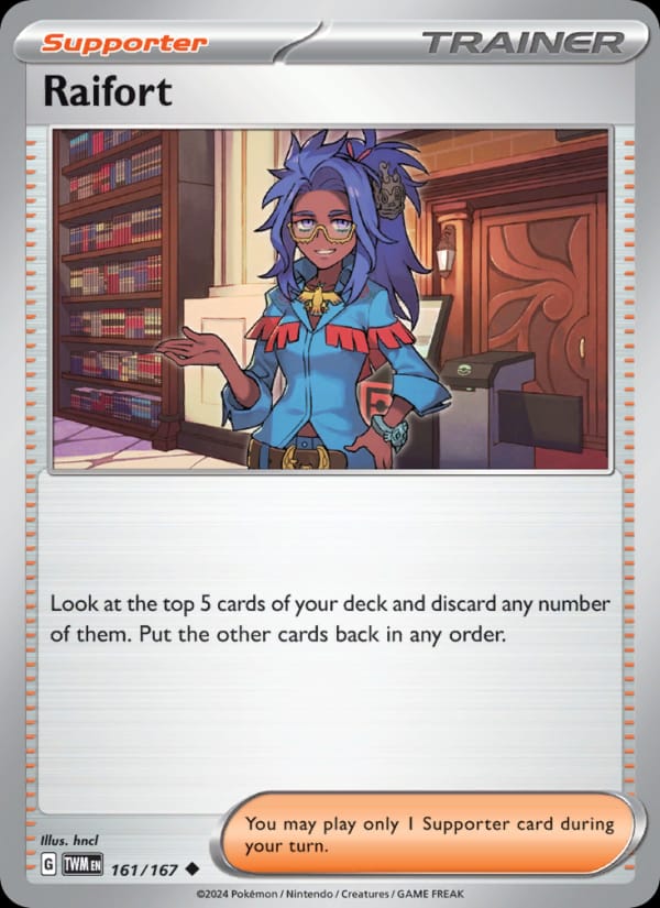 Raifort 161/167 Twilight Masquerade Pokémon card