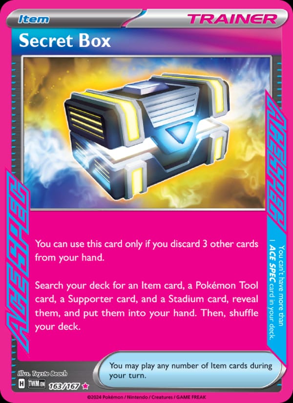 Secret Box 163/167 Twilight Masquerade Pokémon card