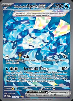 Wellspring Mask Ogerpon ex 213/167 Special Illustration Rare – Twilight Masquerade Pokémon card
