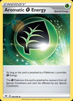 Aromatic Grass Energy 162/185 Uncommon – Vivid Voltage Pokémon card