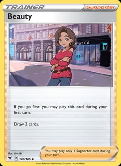 Beauty 148/185 Uncommon – Vivid Voltage Pokémon card