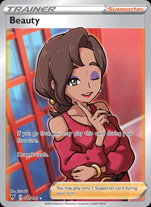 Beauty 181/185 Vivid Voltage Pokémon card