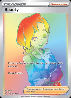 Beauty 194/185 Secret Rare – Vivid Voltage Pokémon card