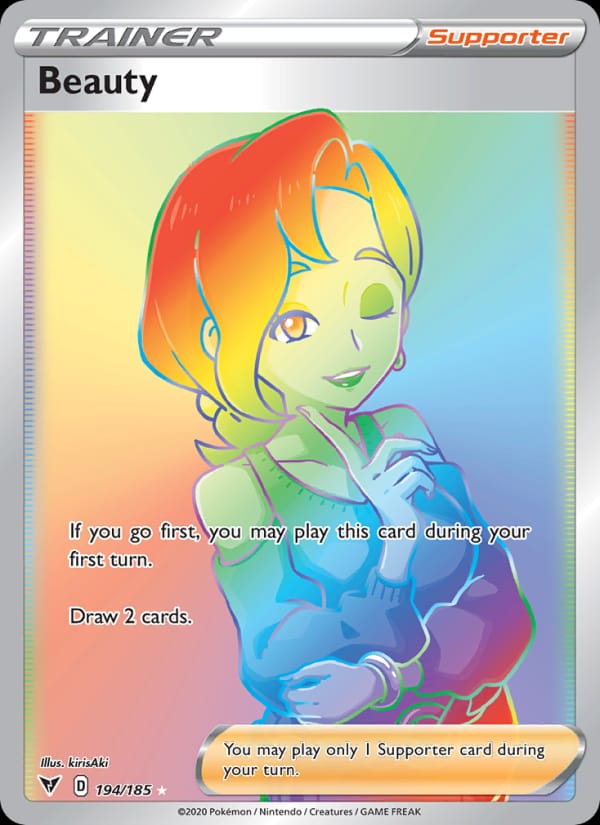 Beauty 194/185 Vivid Voltage Pokémon card